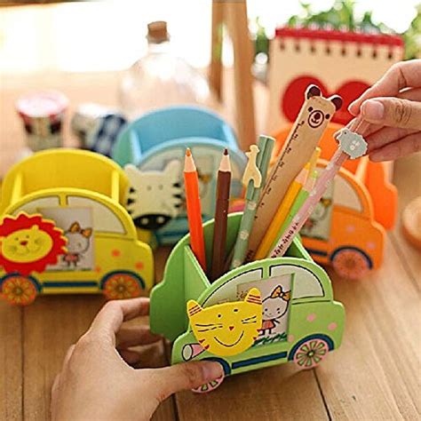 SILLYME Wooden Stationary/Pencil Holder with Photo Frame | Return Gift ...