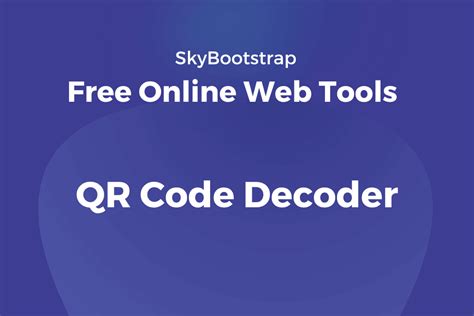 QR Decoder 的图像结果