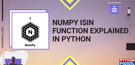 Python Isin 的图像结果