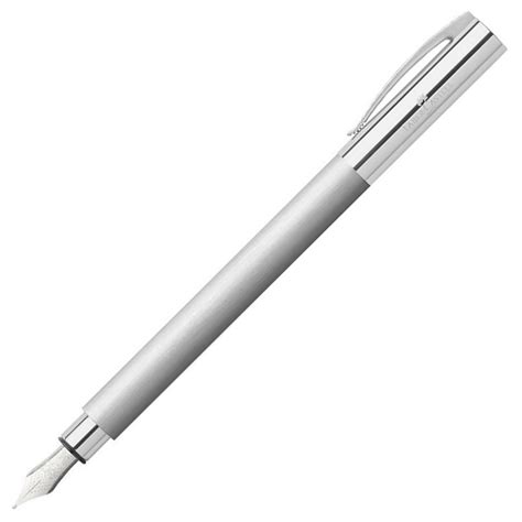 Faber Castell Ambition Brushed Metal 148391 Fountain Pen