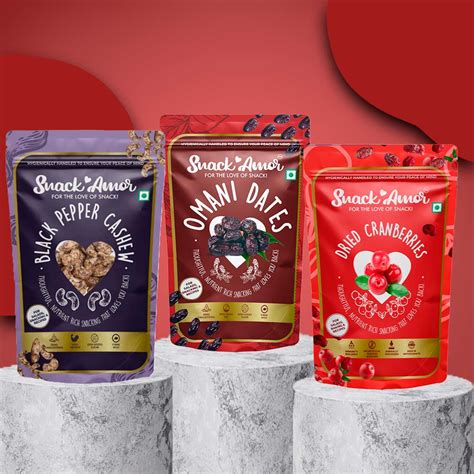 SnackAmor Combo Pack of Premium International Omani Dates 250g, Black ...