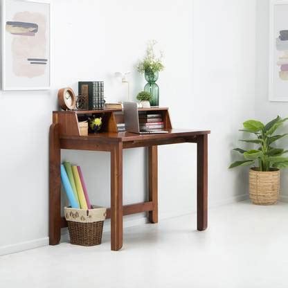 FURLENCO Vitello Brand New Solid Wood Study Table Price in India - Buy ...
