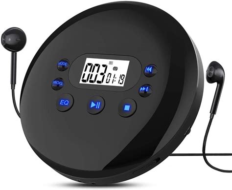 Portable CD Player, Kamileo Rechargeable Personal | Ubuy India