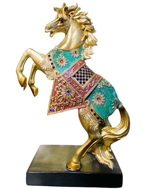 Traditional Horse Showpiece (Ashwarudh) – Vistara Lights