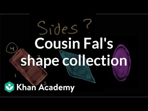Cousin Fal's shape collection - Math Video Lecture - Class 5