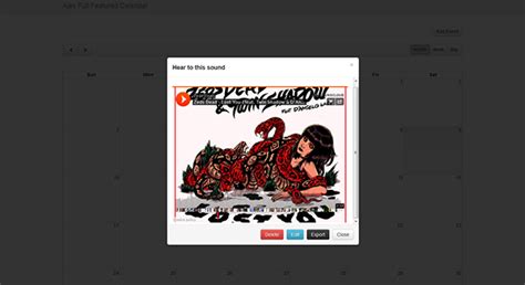 Image result for Remove Event From Database On Full Calendar Using Ajax