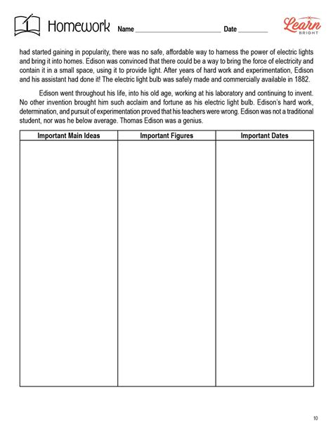 Note Taking Worksheets 的图像结果
