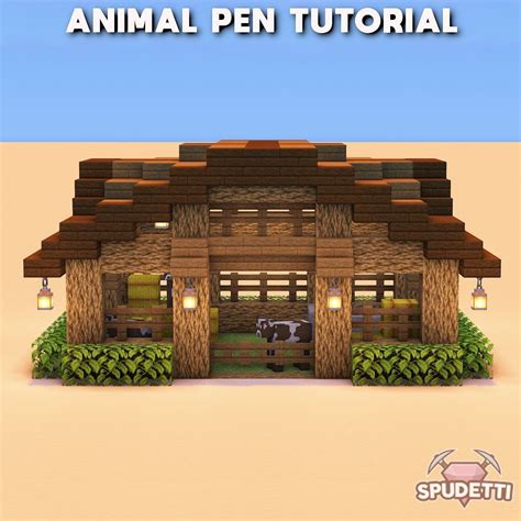 Minecraft Animal Pen Tutorial at Jeremy Horton blog