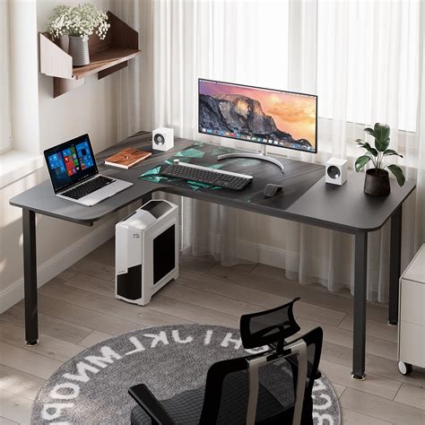 Buy Eureka Ergonomic L Shaped Gaming Desk, 61 Inch Corner Computer Desk ...