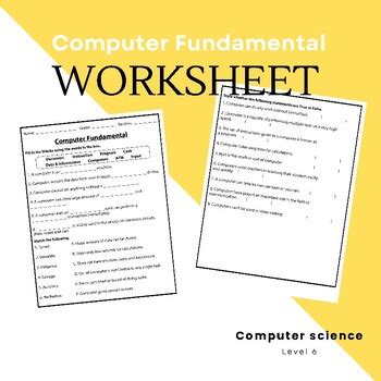 Image result for Computing Science Web Development Worksheet