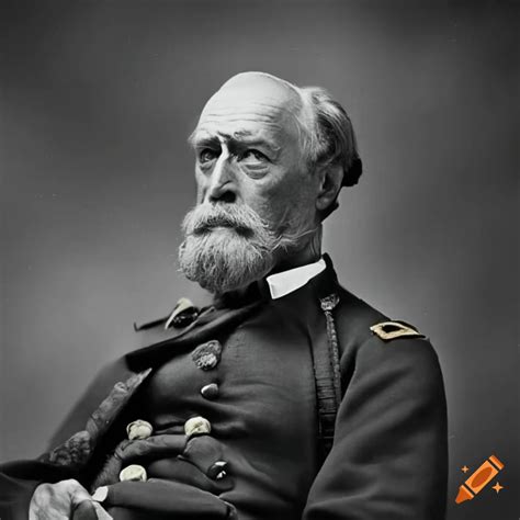 Portrait of Robert E. Lee during the Civil War on Craiyon