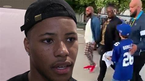 Saquon Barkley Shirtless - Tiki Barber Explains his Saquon Barkley ...