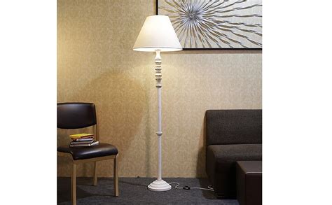 Craftter Floor Lamp with White Shade – Elegant Standing Light for ...