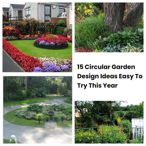 Image result for Circular Landscape Design