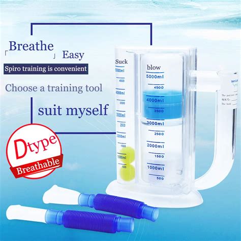 Expiratory Muscle Traine,Deep Breathing Lung Exerciser | Washable ...