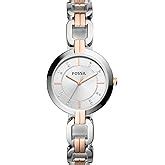 Fossil Virginia Analog Silver Dial Women's Watch-ES3282 : Fossil ...