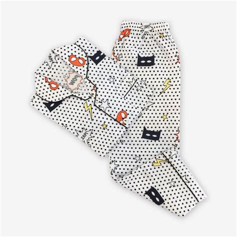 Organic Superhero Pajama Set For Kids | Little West Street