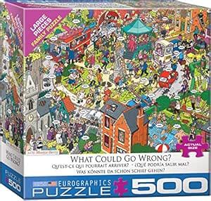 Buy What Could Go Wrong Family Puzzle 500pc Online at Low Prices in ...