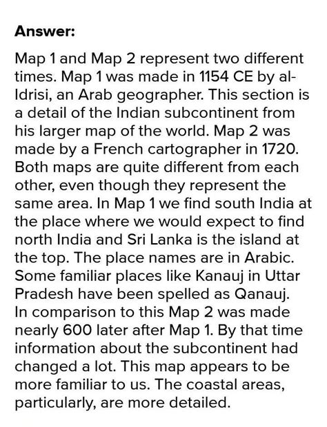 What is the similarity in the maps prepared by Al idrisi and Atlas ...