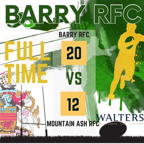 Image result for Barry RFC