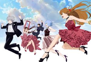 Athah Anime Neon Genesis Evangelion Rei Ayanami Shinji Ikari Mari ...
