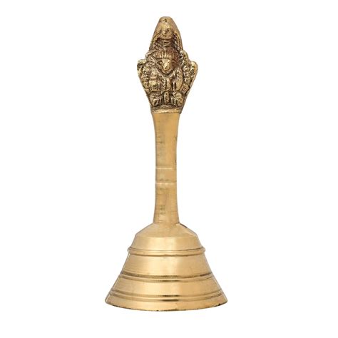 Ditya Art India Brass Garuda Puja Bell Pooja Ghanti for Home and Temple ...