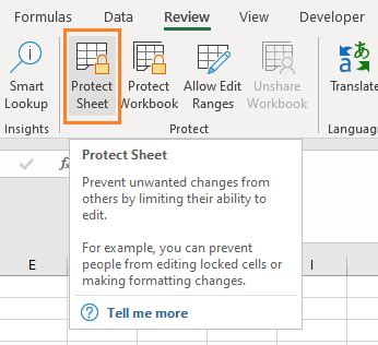 Formula Protection in Excel 的图像结果