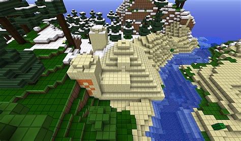 Double Desert Pyramid Seed Minecraft Map