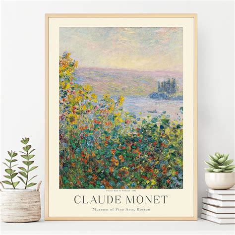 Amazon.com: Claude Monet Prints, Museum Gallery Exhibition Poster ...