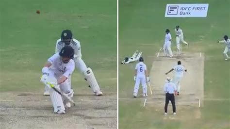 [Watch] KS Bharat's flying catch sends back Ben Duckett before Stumps ...