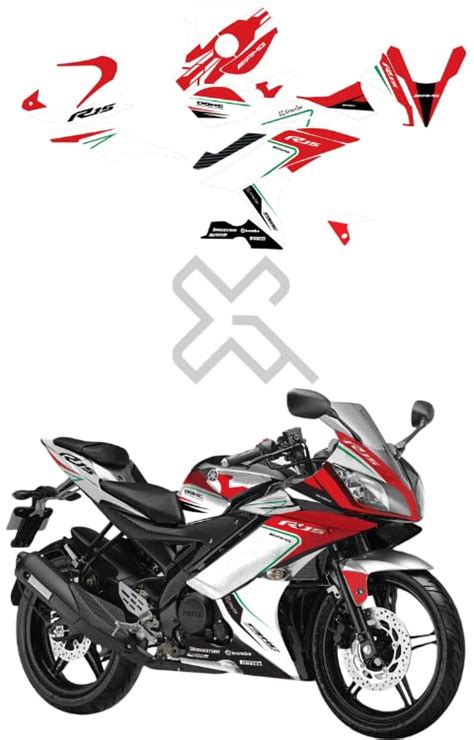 Grayfixx R15 V2 Full Body Wrap | R15 V2 Full Graphics : Amazon.in: Car ...