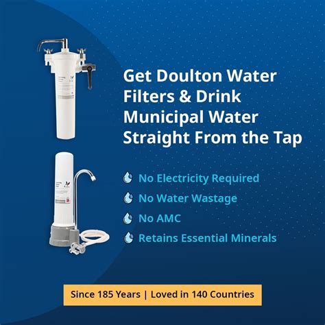Here is why a Doulton Ceramic Water Filter is All you will ever Need