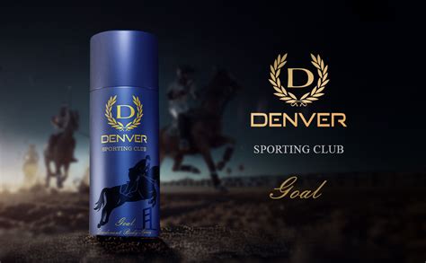 Buy DENVER Sporting Club Goal Deodorant - 150ML | Long Lasting Deo Body ...