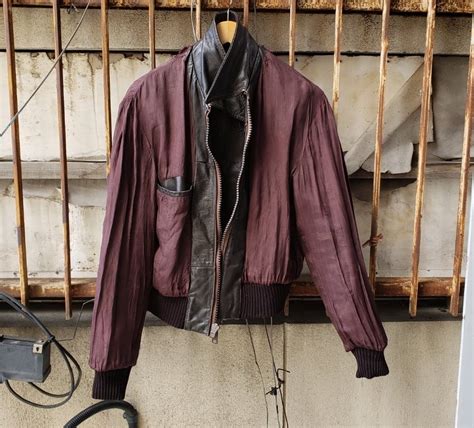 Joe Strummer！ 希少！ 70s UK Vintage "リブジャン" Rib Leather Jacket | LITHIUM × ...