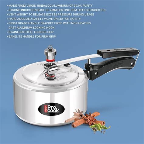 Buy Pressure Cooker Inner Lid Aluminium Induction at Best Price ...