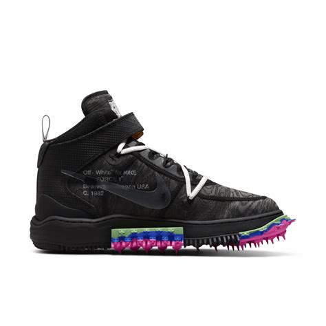 Air Force 1 Mid x Off-White ™ 'Black' (DO6290-001) Release Date. Nike SNKRS