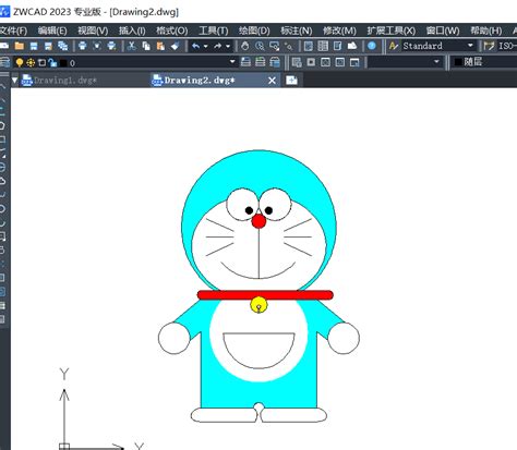 原创哆啦A梦cad图，哆啦A梦动漫人物CAD图纸下载 - 易图网