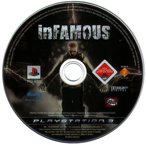 Image result for Infamous PS3 Cover