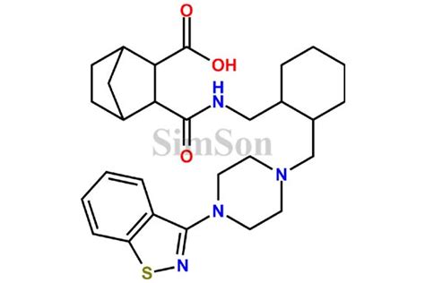 Lurasidone Opened Imide (Mixture of Diastereomers) | CAS No- 1644295-07 ...