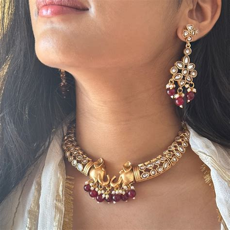 Gaj Gamini Choker Set – A Little Extra