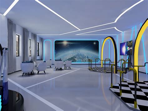 vr虚拟现实画廊博物馆展厅-glb，gltf，3D模型下载_glb gltf模型网