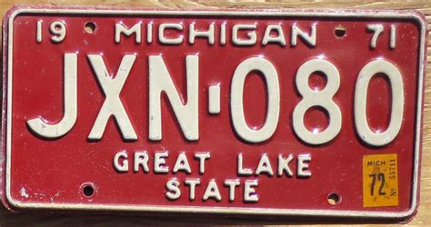 Image result for Michigan License Plate Fee Chart