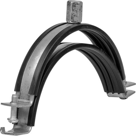 4-inch Galvanized Pipe Hanger with Rubber and PVC Australia | Ubuy