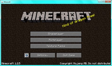 Rezultat imagine pentru Minecraft Main Menu