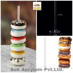 Acrylic Cake Display Stand - Donut Display Counter Trader - Wholesaler ...
