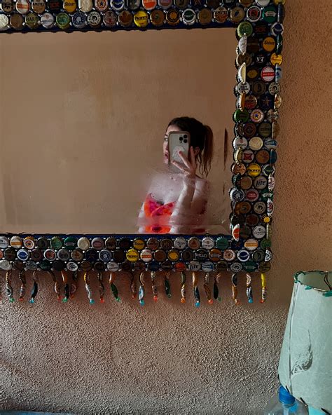 Eva Langwin | Editing a new video I made in this shower as we SPEAK | Instagram