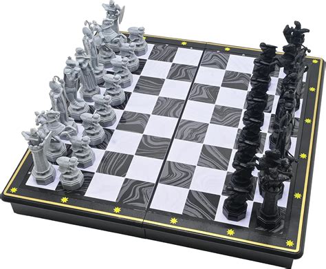 Lexibook - Harry Potter Chess Set - Magnetic and Foldable Chess Board ...