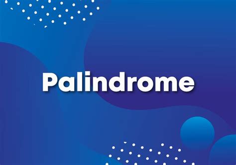 Image result for Number Is Palindrome in Python