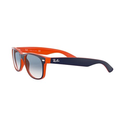 Ray-Ban RB 2132 New Wayfarer 789/3F Top Blue-orange | Sunglasses Man