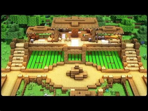 Image result for House Base Tutorial Minecraft Large Farm